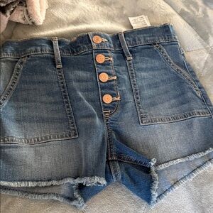Abercrombie Kids Blue Jean Shorts